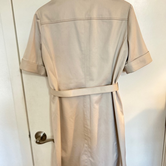 Alex Marie Khaki Shirtdress Sz: 8P - Picture 4 of 7